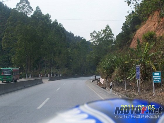德庆到梧州路上