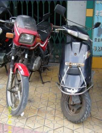SUZUKI 刀仔+V100