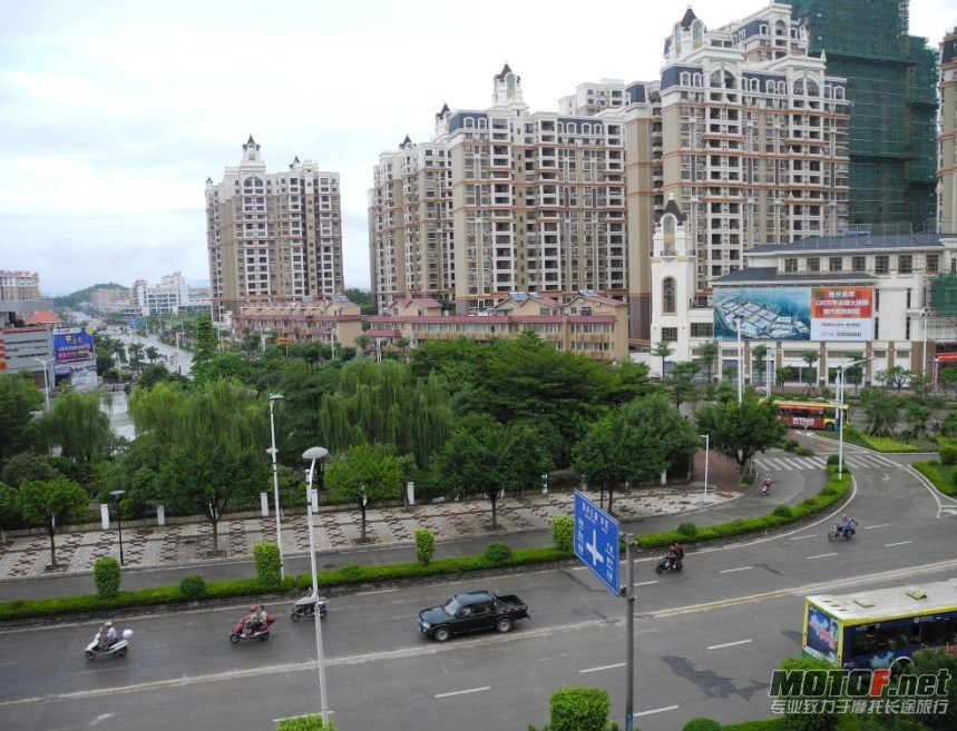 次日起来，梧州的空气真的不错