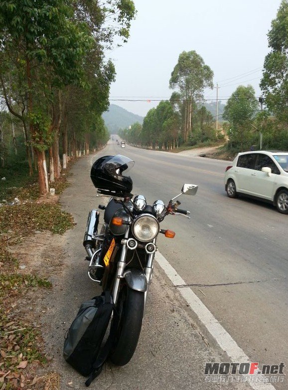 刚换的车.回东莞的路上