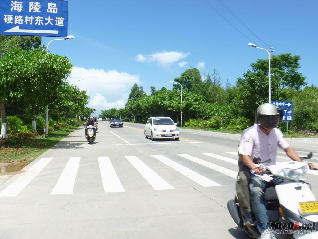 去大角湾的路上，好像已经闻到海水的味道了，一身疲惫到这就都没了
