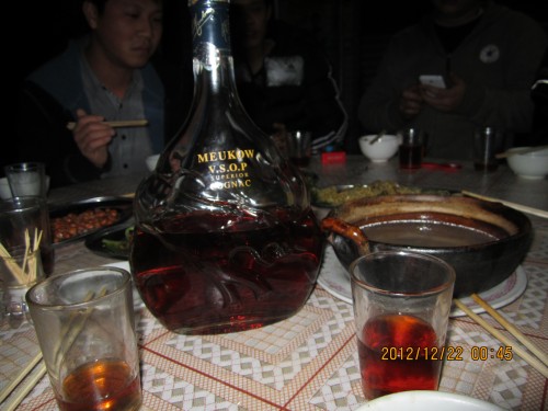 宵夜，老板的假酒，好味