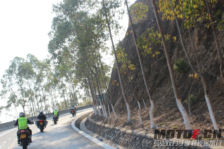 与宝马联盟会会合，往翁源、这山路十八弯各个都嗨了