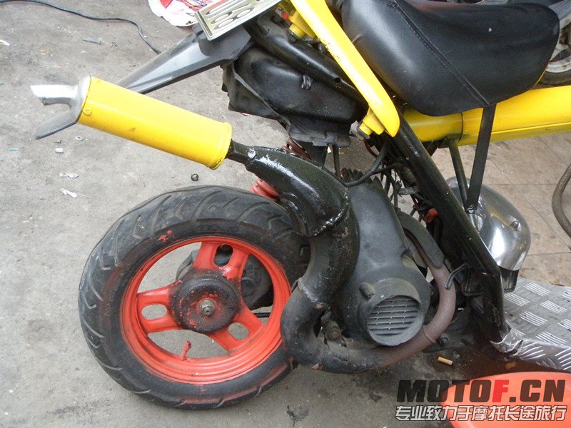 自制改装moto8