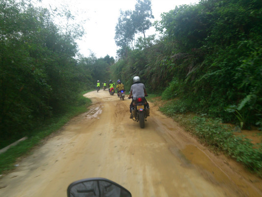 上山路上