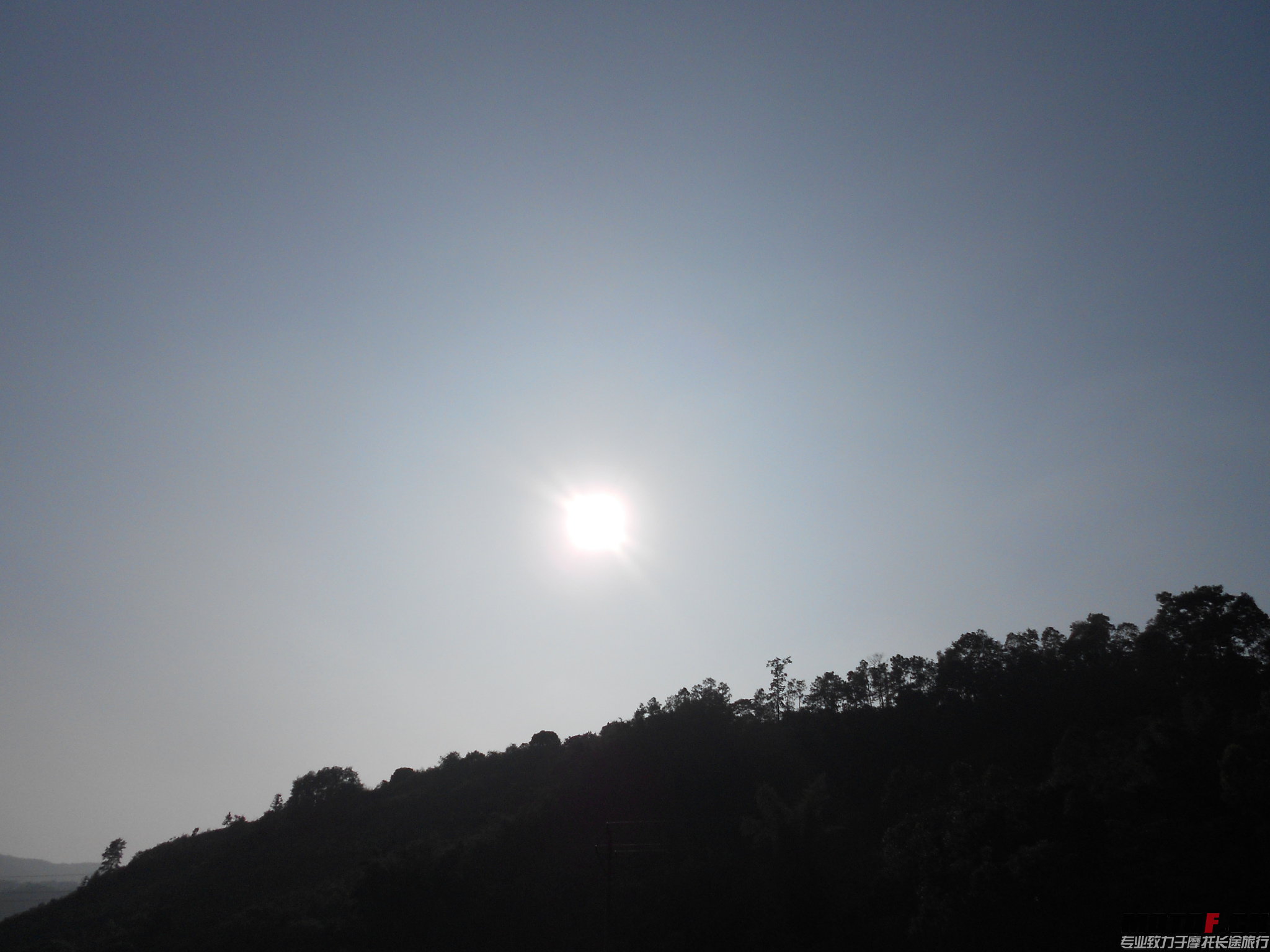 太阳出来了，心情爽快