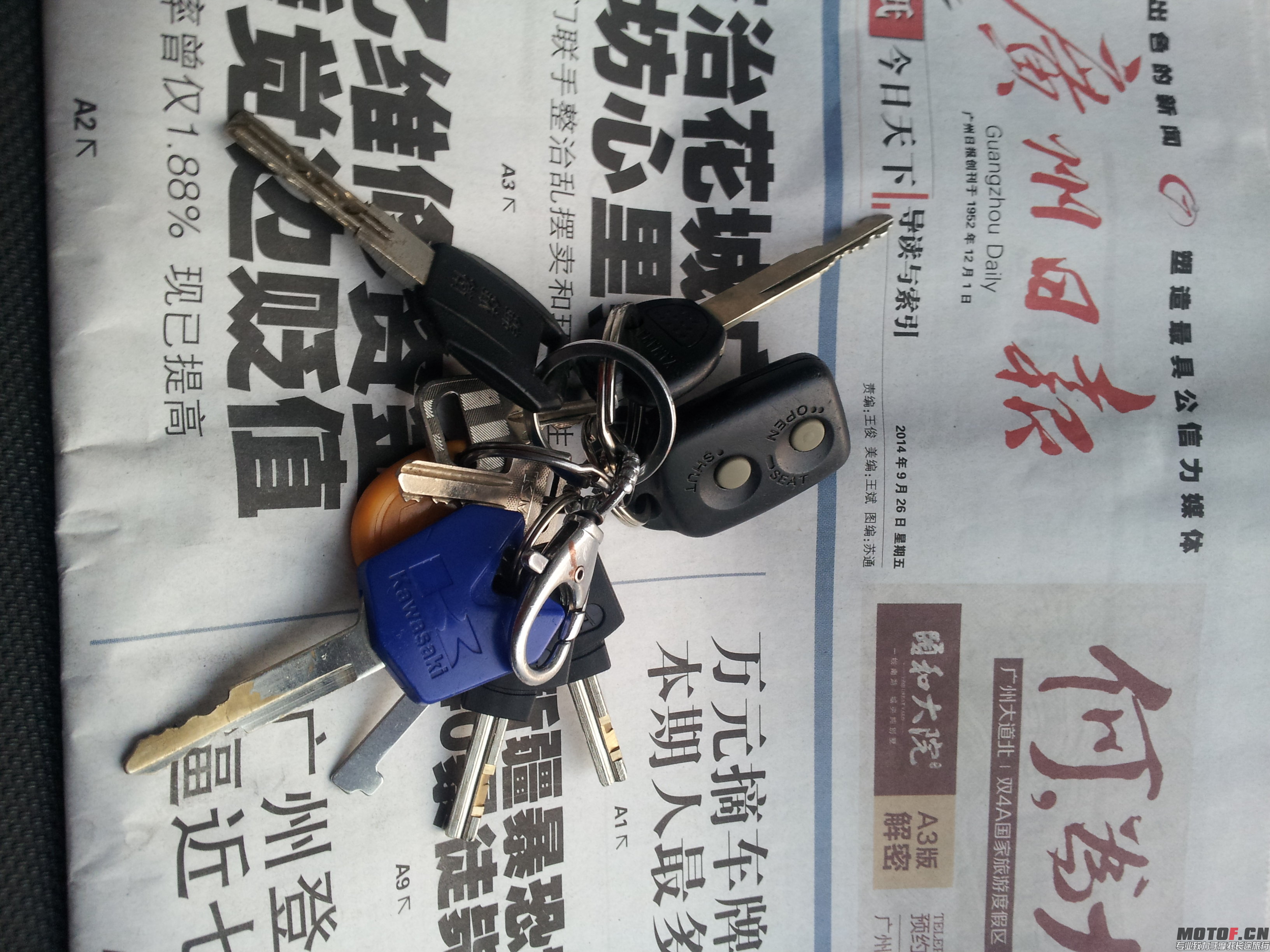 原装锁匙摇控