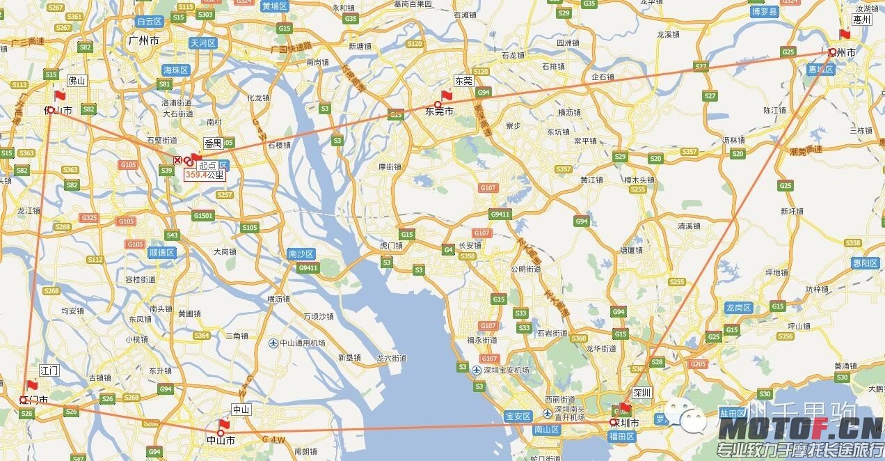 巡回路线图