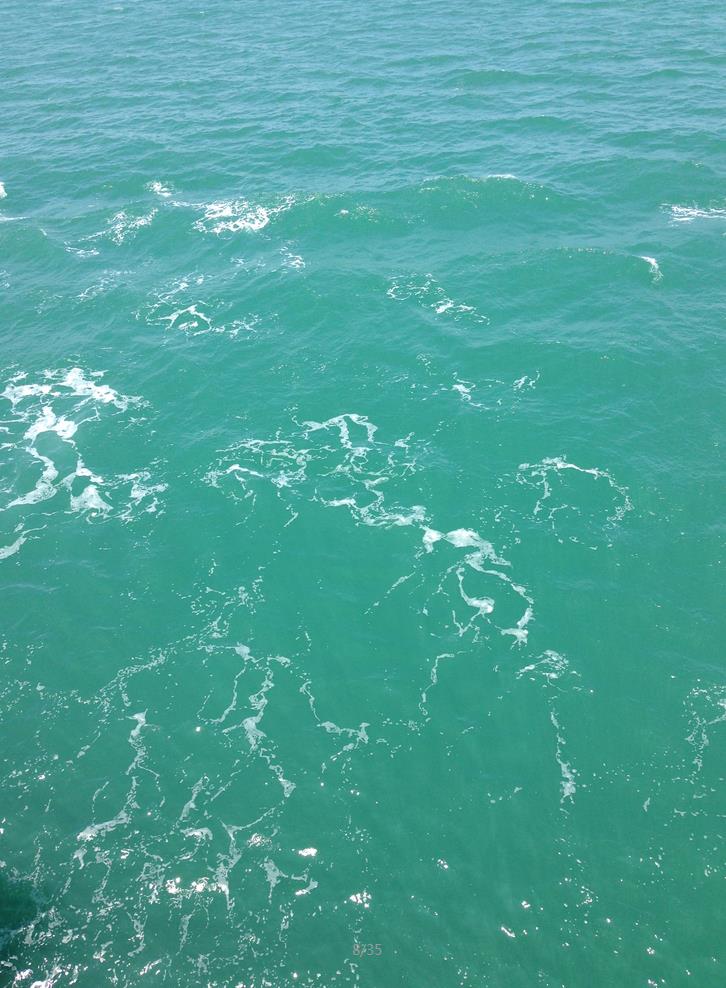 海好蓝比北海那污染的银滩好多了