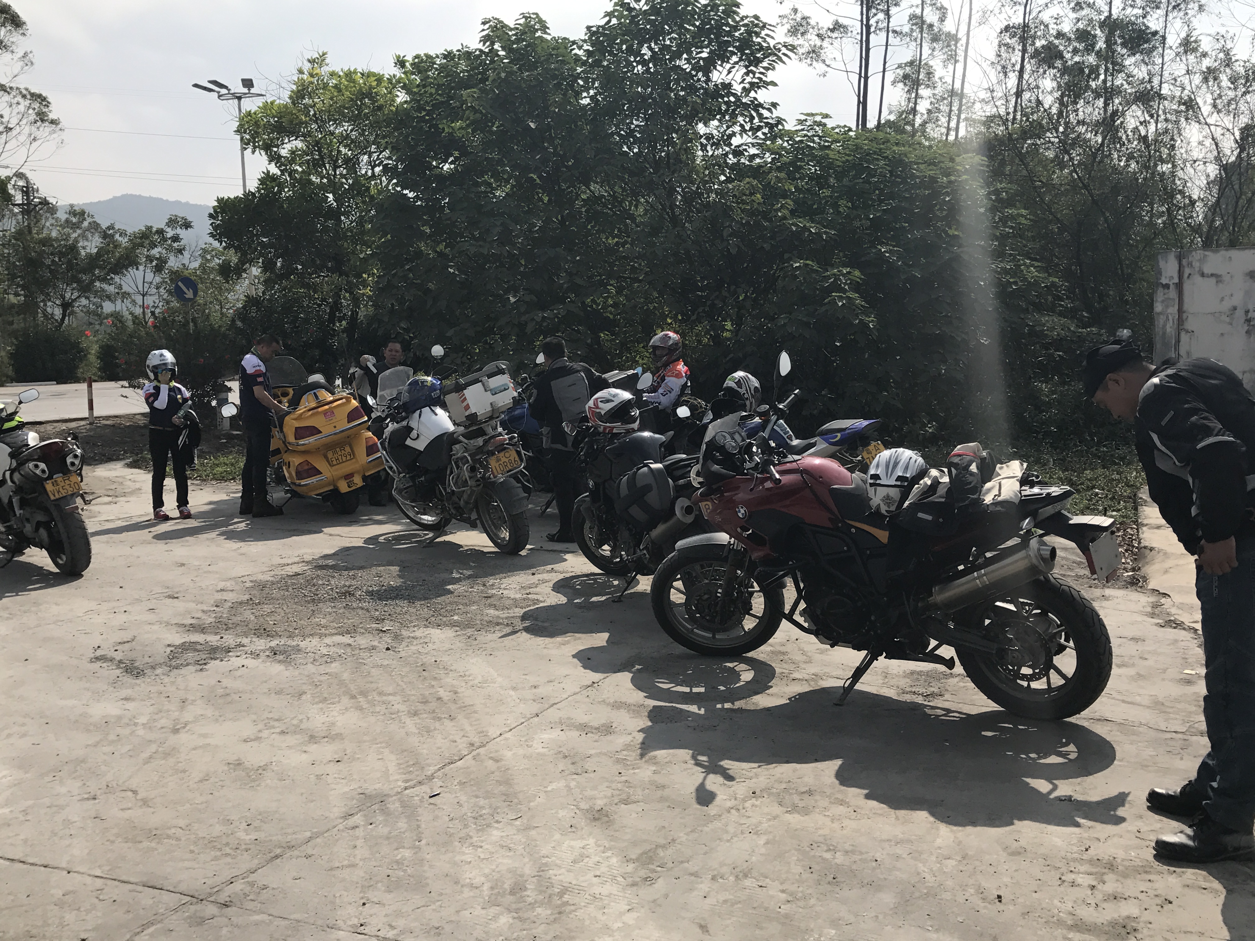中途加油