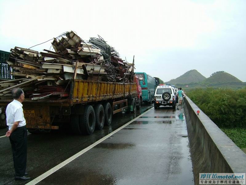 去、、、碣石途中大塞车