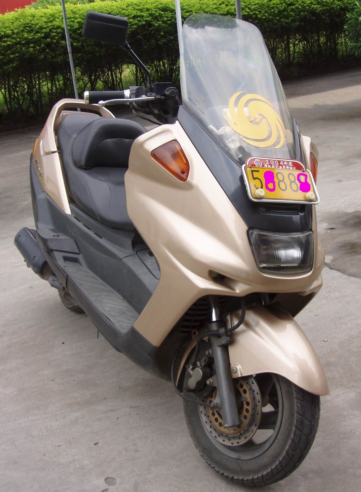 卖98年纯进口YAMAHA 250CC大船,正牌正证(有图)