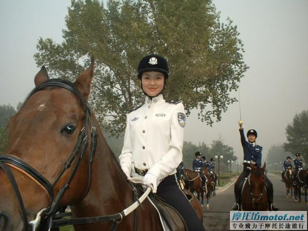 [贴图]漂亮的女骑警