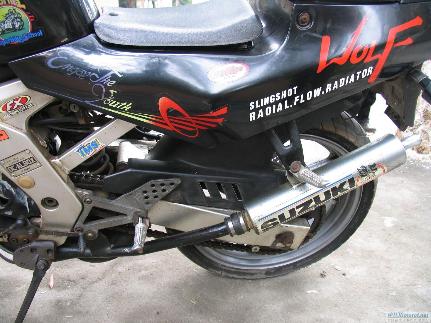 广州5500出售 SUZUKI WOLF250二冲街车