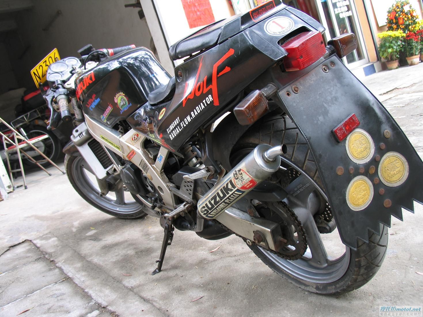 广州5500出售 SUZUKI WOLF250二冲街车