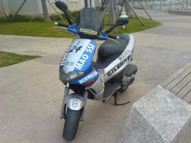 深圳出售意大利02年SP GILERA180CC 2冲水冷绵羊