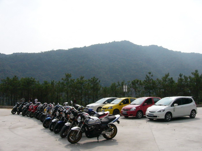 2006年10月06日国庆节&中秋节广州车友南昆山聚会暨“迎战全面禁摩大合照”！