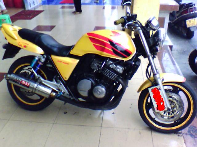 广东开平8300元出售CB400一台(大图来了)