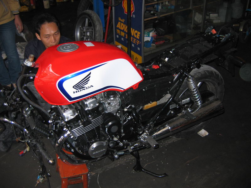 开平又添一台重车,碣石水货,CB750