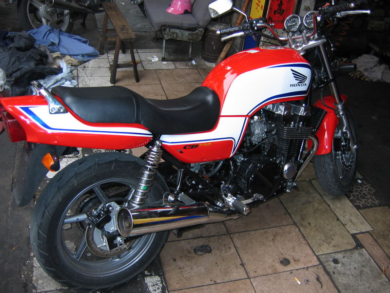 开平又添一台重车,碣石水货,CB750
