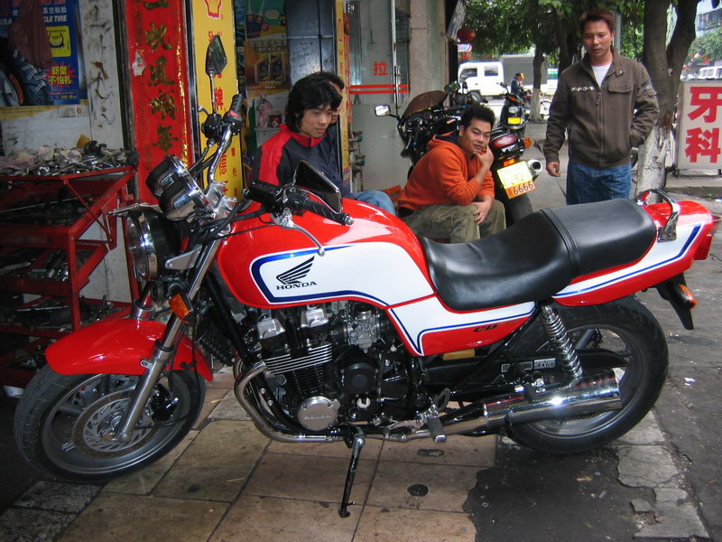 开平又添一台重车,碣石水货,CB750