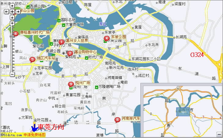 由碣石返回東莞,請問從惠州至東莞南城該如何走?