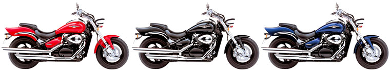 中量级的典范巡航车－－－2005 Suzuki Intruder M800