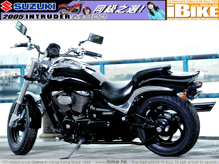 中量级的典范巡航车－－－2005 Suzuki Intruder M800