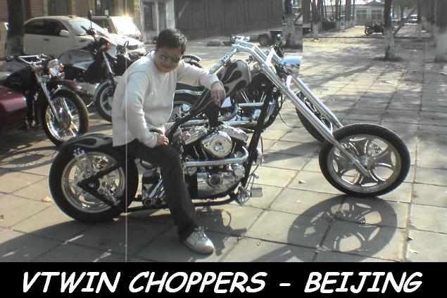 8.888万急贱卖０６年全新美国部件定制chopper!