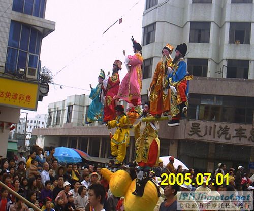 [贴图]吴川 ~~花街~~!飘色!