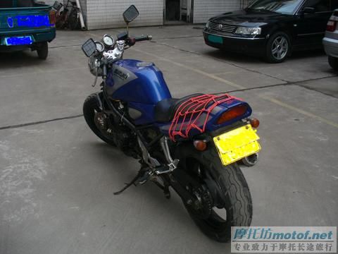 湖北出售SUZUKI 盗匪400 （75A）带VC,6500元