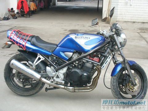 湖北出售SUZUKI 盗匪400 （75A）带VC,6500元