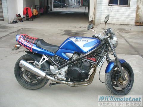 湖北出售SUZUKI 盗匪400 （75A）带VC,6500元