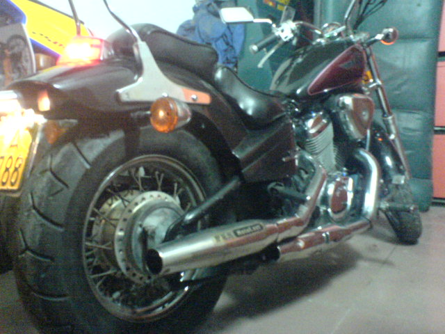 放本田铁马４００Ｃ！！