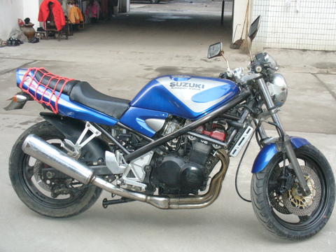 湖北出售SUZUKI 盗匪400 （75A）带VC 6500元
