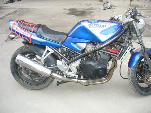 湖北出售SUZUKI 盗匪400 （75A）带VC 6500元
