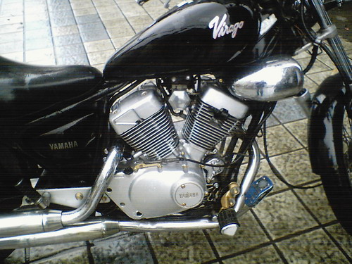 卖直把XV250一台
