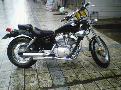 卖直把XV250一台