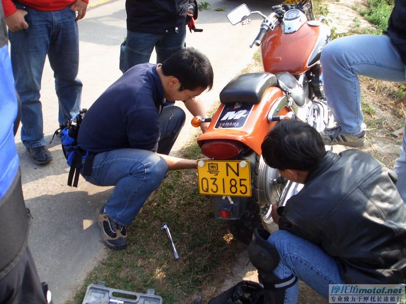 江门M2车迷会，2006年2月2、3日（大年初五、初六）阳春，阳江，台山两日游