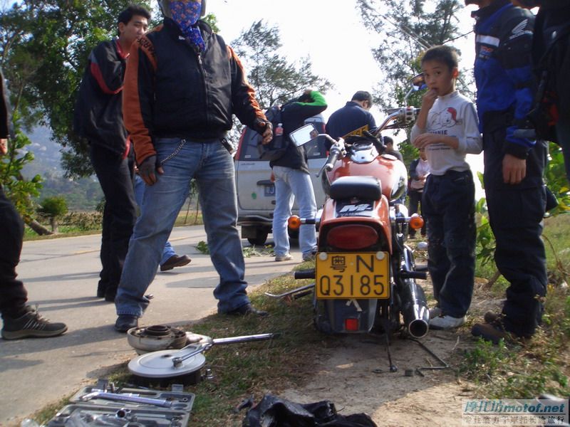 江门M2车迷会，2006年2月2、3日（大年初五、初六）阳春，阳江，台山两日游