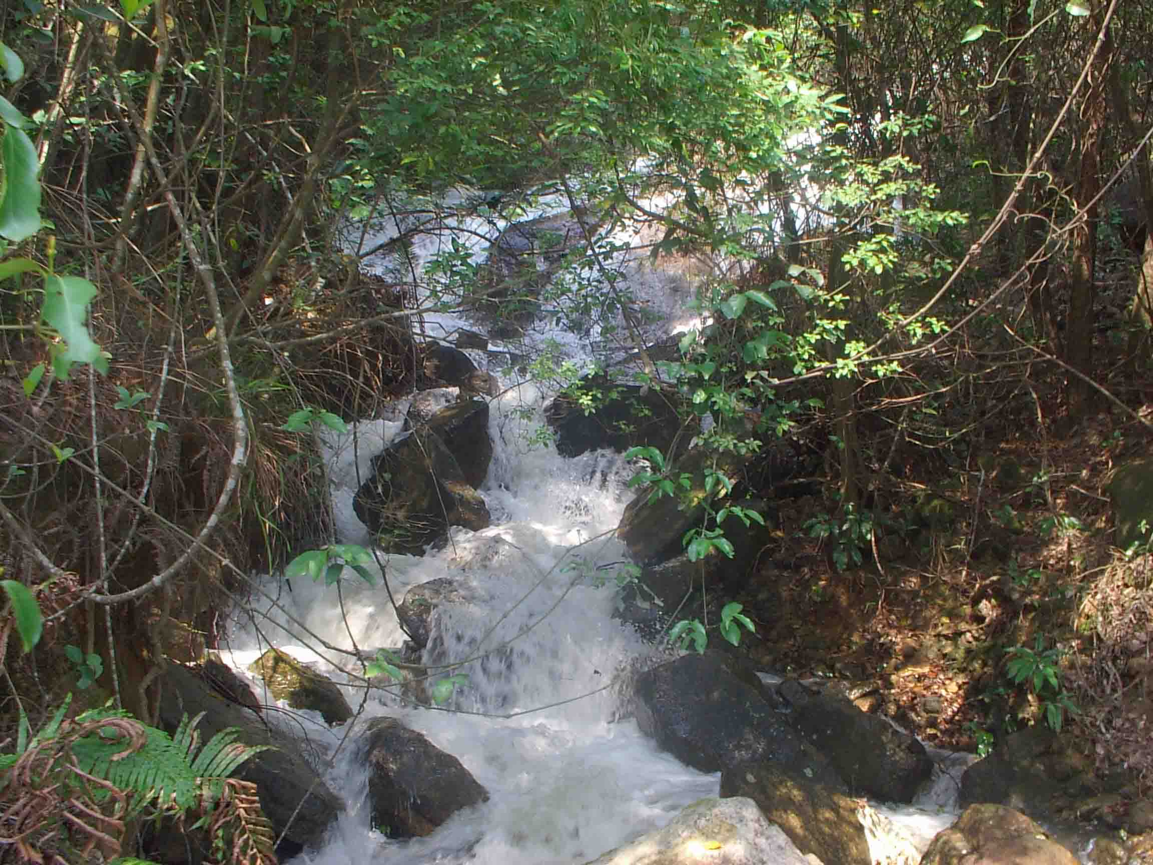 单骑重车爬惠州象头山