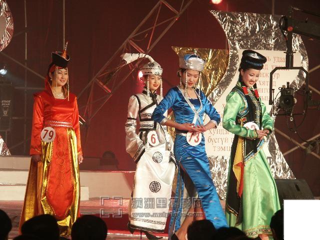 满洲里中俄蒙三国选美