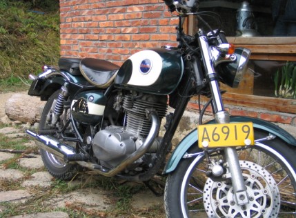 川崎复古BJ250