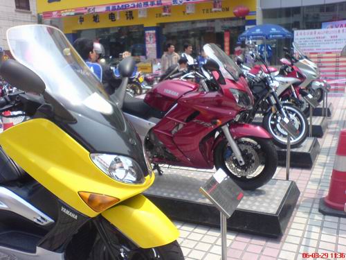 肇庆YAMAHA南岸车展