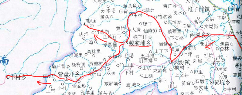 [讨论]摩托穿越罗霄山脉－－我的五一计划