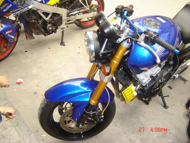 我的CB400 VTEC3又改了