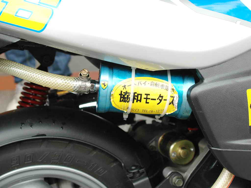 我朋友的的心血 YAMAHA 100CC重金改装