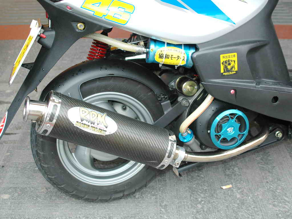 我朋友的的心血 YAMAHA 100CC重金改装