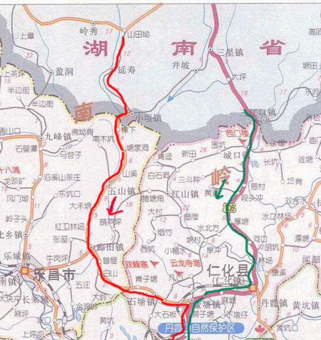 [讨论]摩托穿越罗霄山脉－－我的五一计划