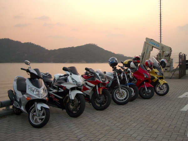 日落&車~